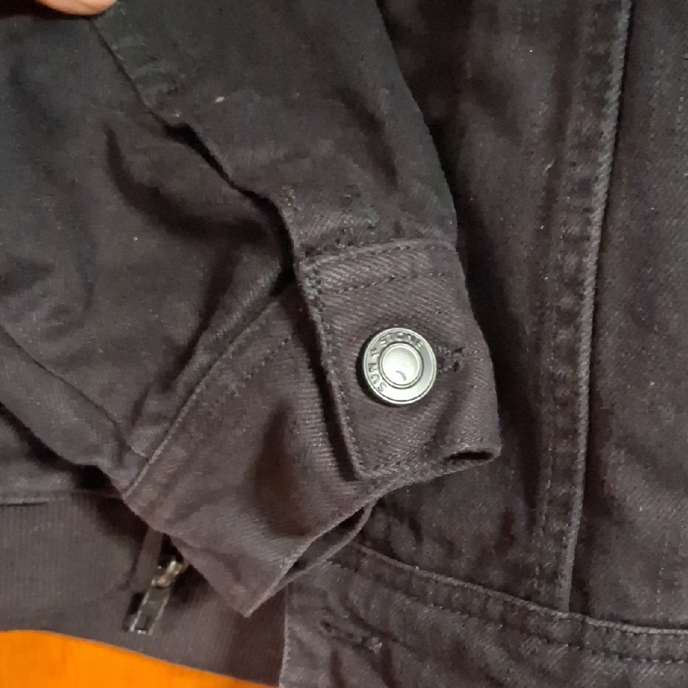 Sun + Stone Black Jean Jacket - Picture 6 of 9